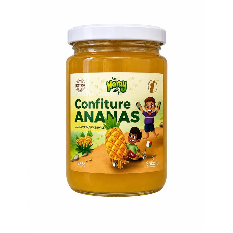 Confiture ananas 285 gr HAMY