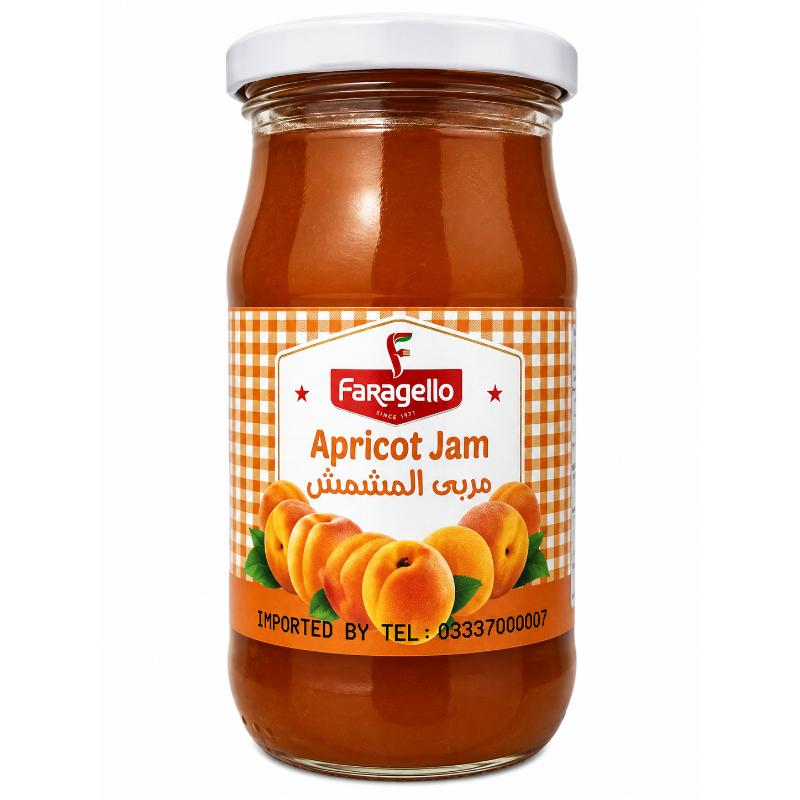 Confiture abricot 340 gr FARAGELLO