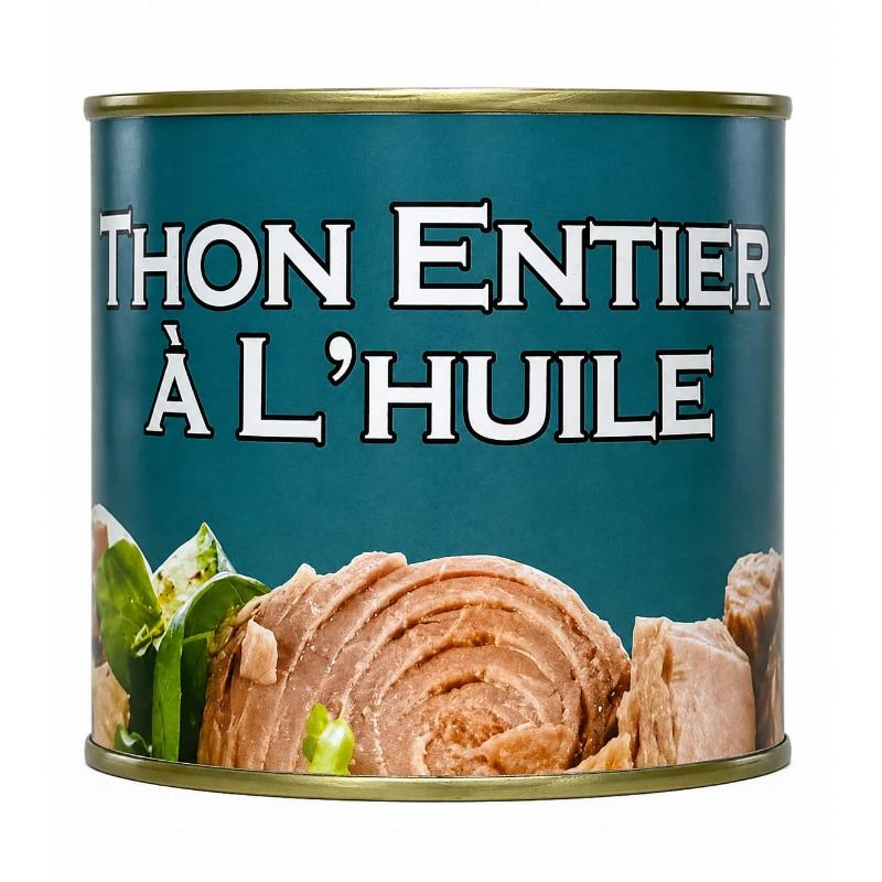 Thon entier à l'huile 2 kg RAVI