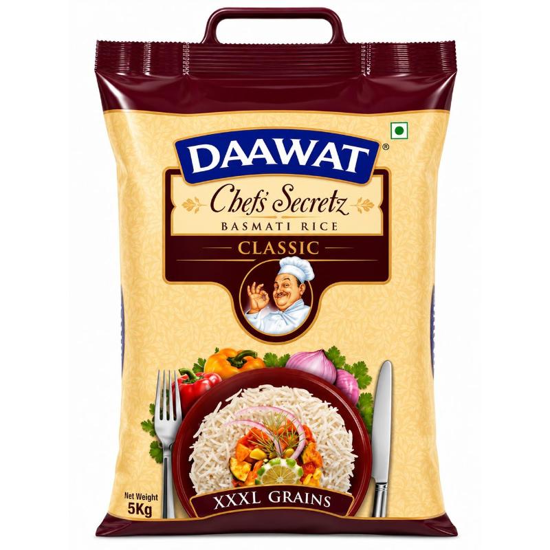 Riz basmati classic 5 kg DAAWAT