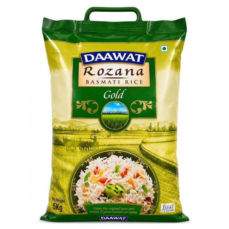 Riz basmti gold 5 kg DAAWAT