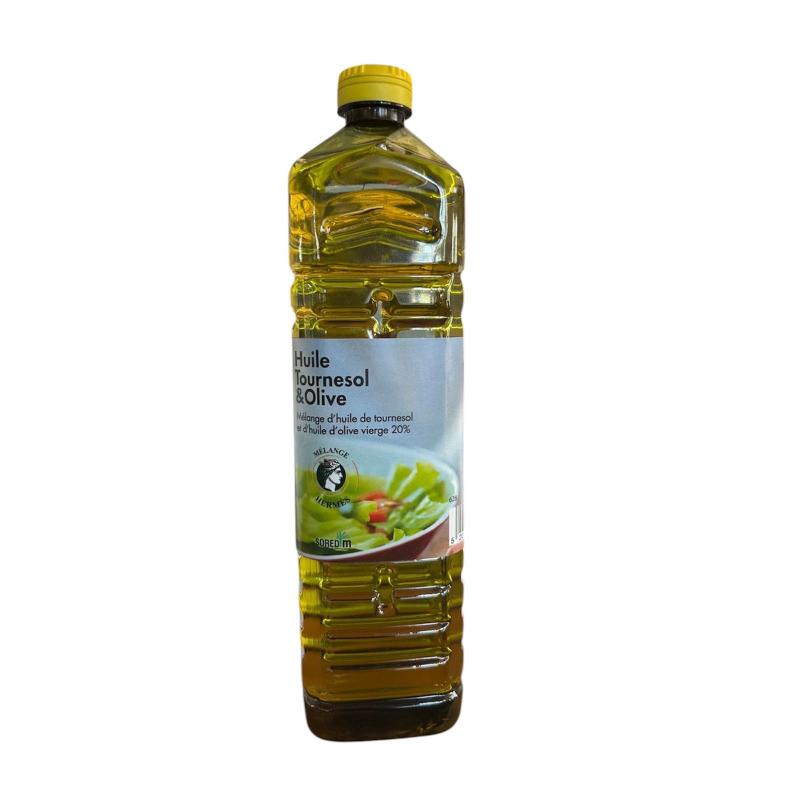 Huile d'olive et tournesol 1 L HERMES