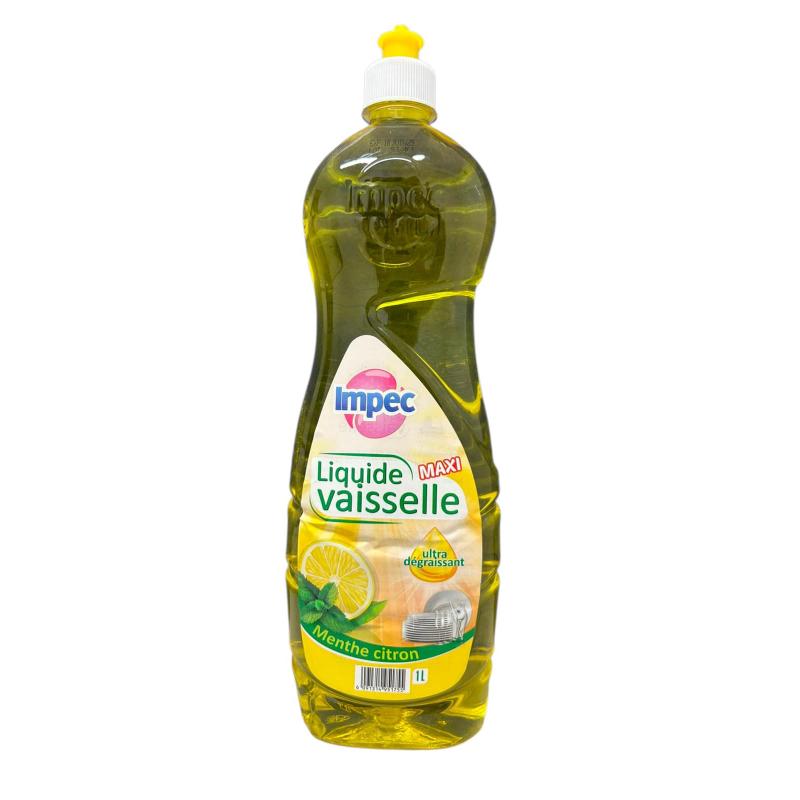 Liquide vaisselle 1 L menthe citron IMPEC