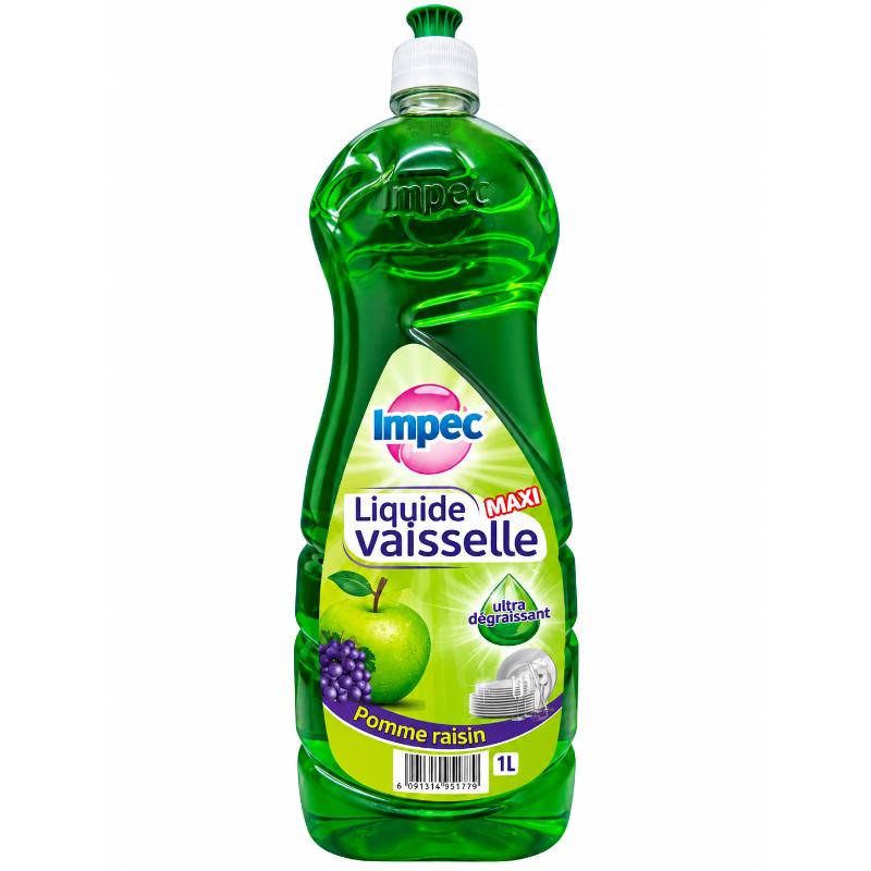 Liquide vaisselle 1 L pomme raisin IMPEC