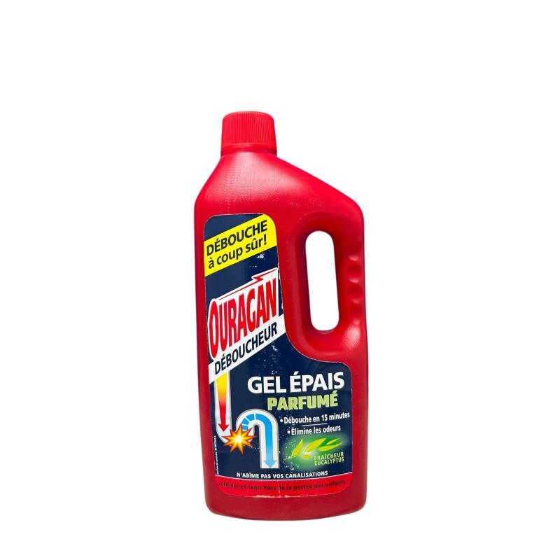 Déboucheur gel epais 1L OURAGAN