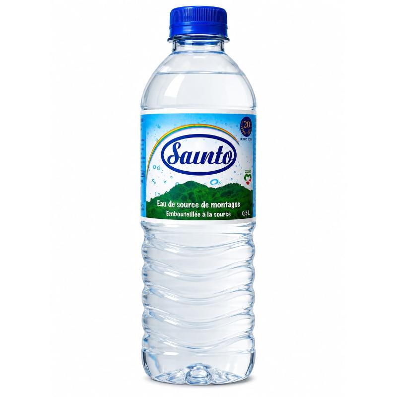 Eau naturelle 500 ml SAINTO