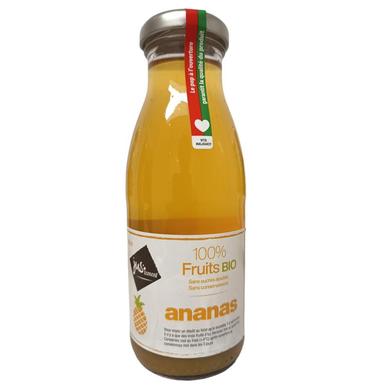 Jus ananas bio 25 cl JUSTEMENT