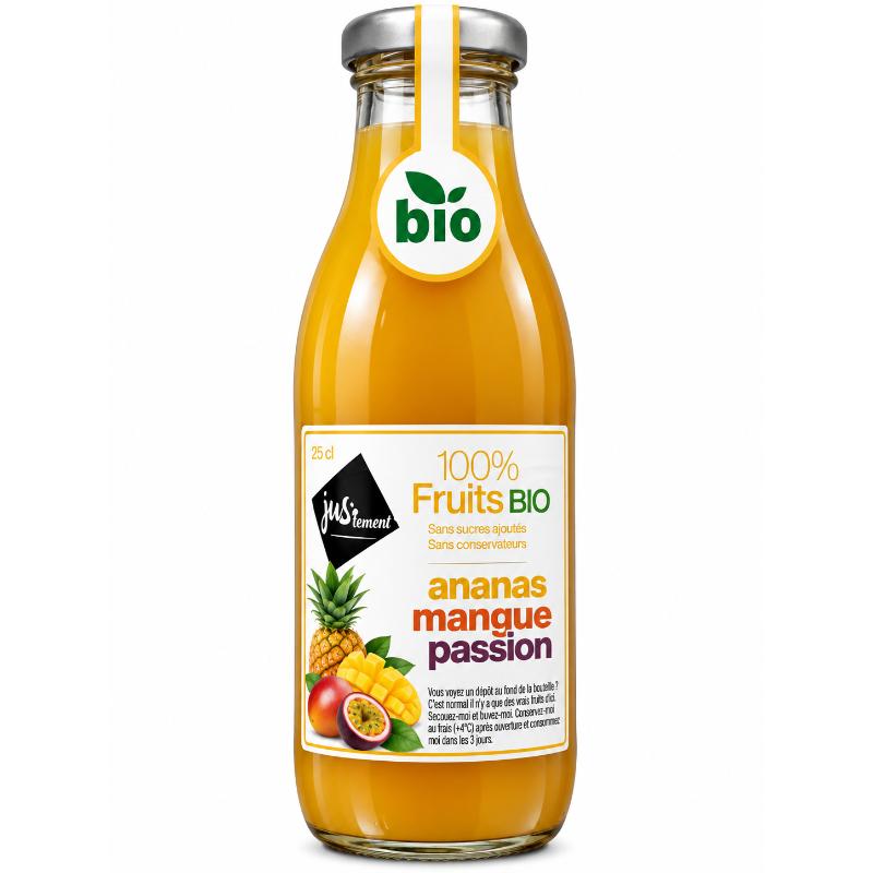 Jus ananas mangue passion 25 cl JUSTEMENT