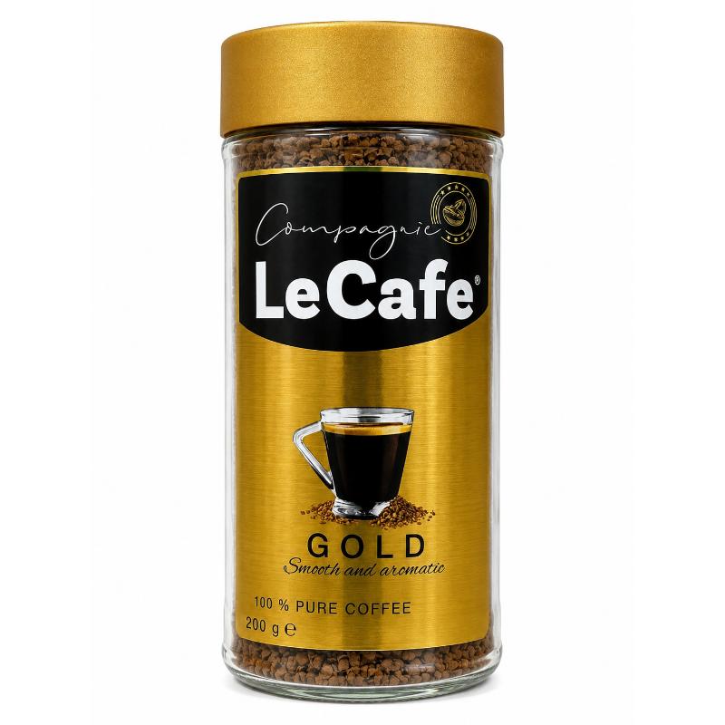 Café instantané Gold 200 gr LECAFE