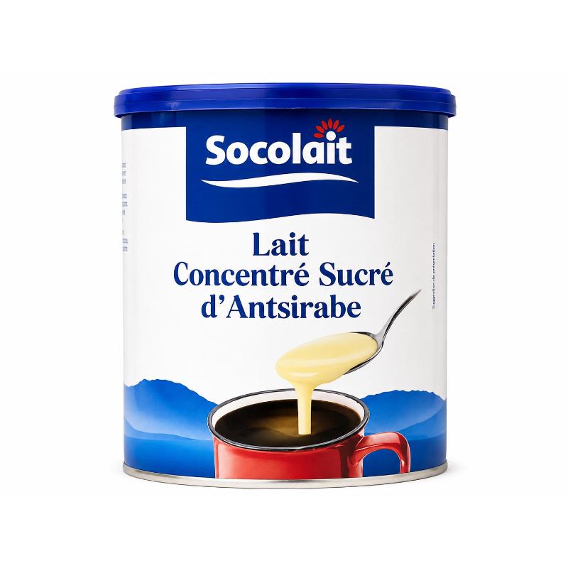 Lait concentré sucré 1 kg SOCOLAIT