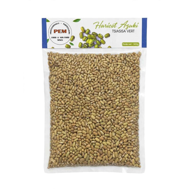 Haricot  AZUKI vert 500 gr DISTRIMAX