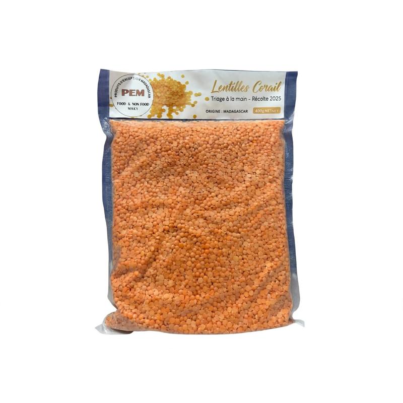Lentilles corail 1 kg DISTRIMAX