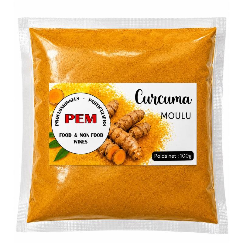 Curcuma moulu 100 gr DISTRIMAX
