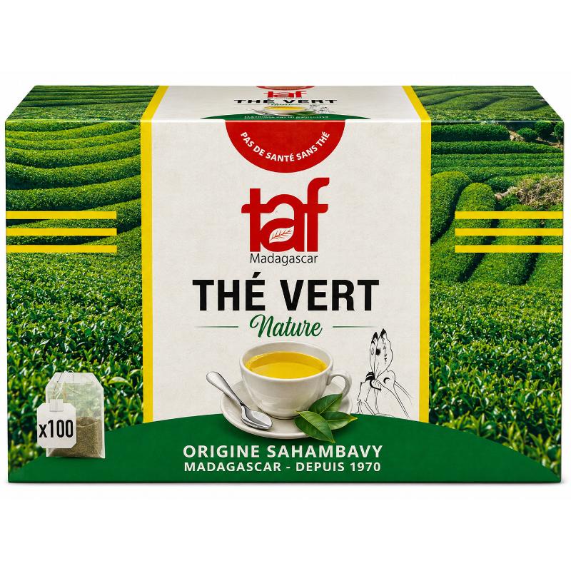 Thé vert 100 poches TAF