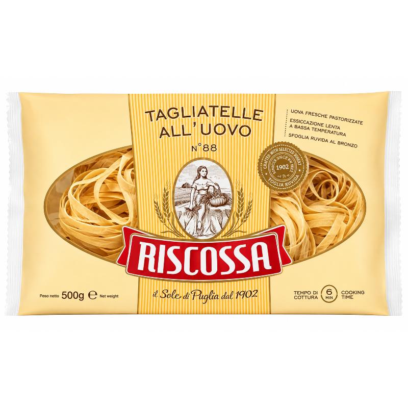 Tagliatelle aux oeufs 500 gr RISCOSSA