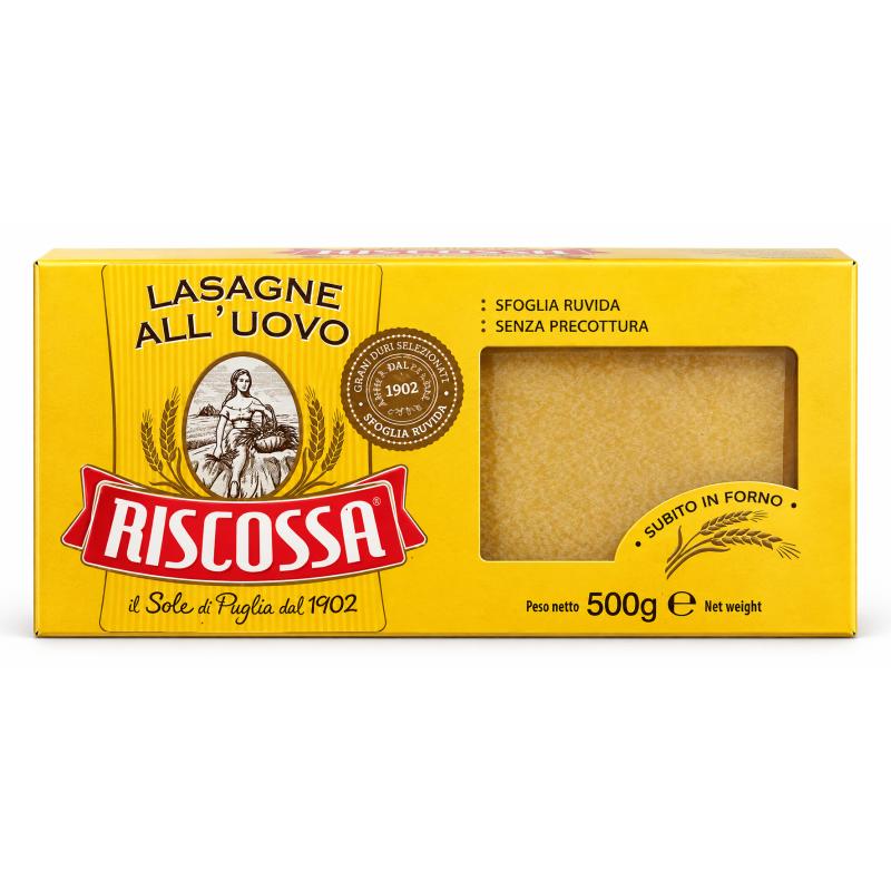 Lasagne 500 gr RISCOSSA