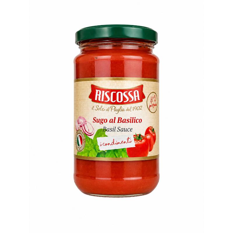 Sauce basilic 295 gr RISCOSSA