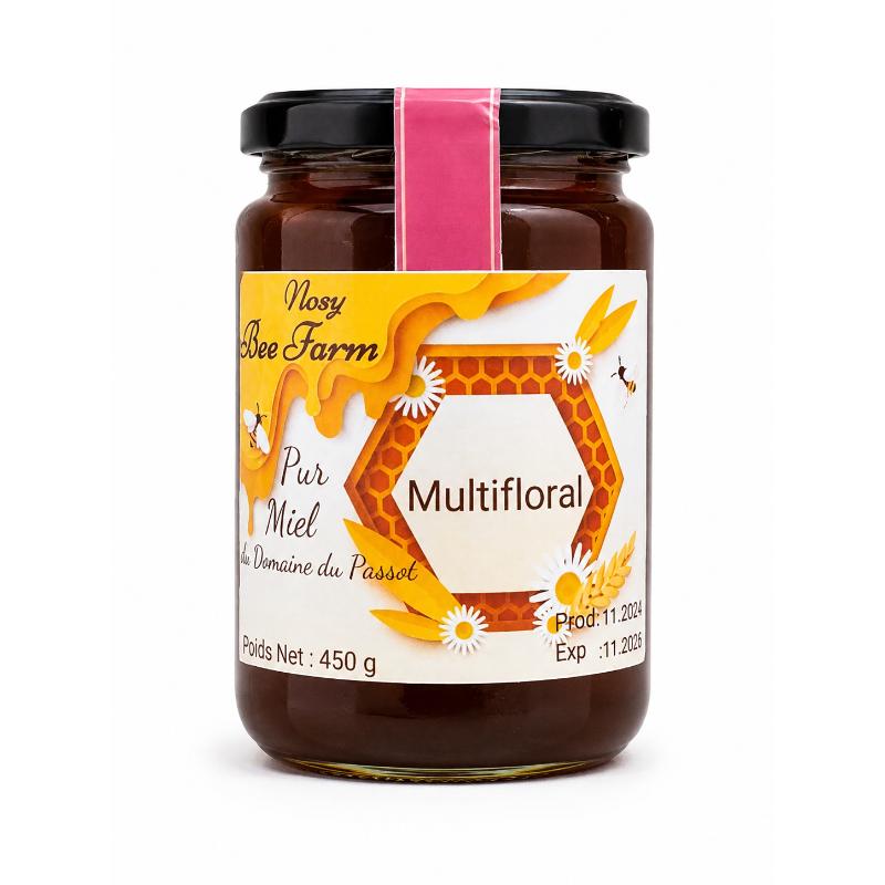 Miel multifloral 450 gr NOSY BEE FARM
