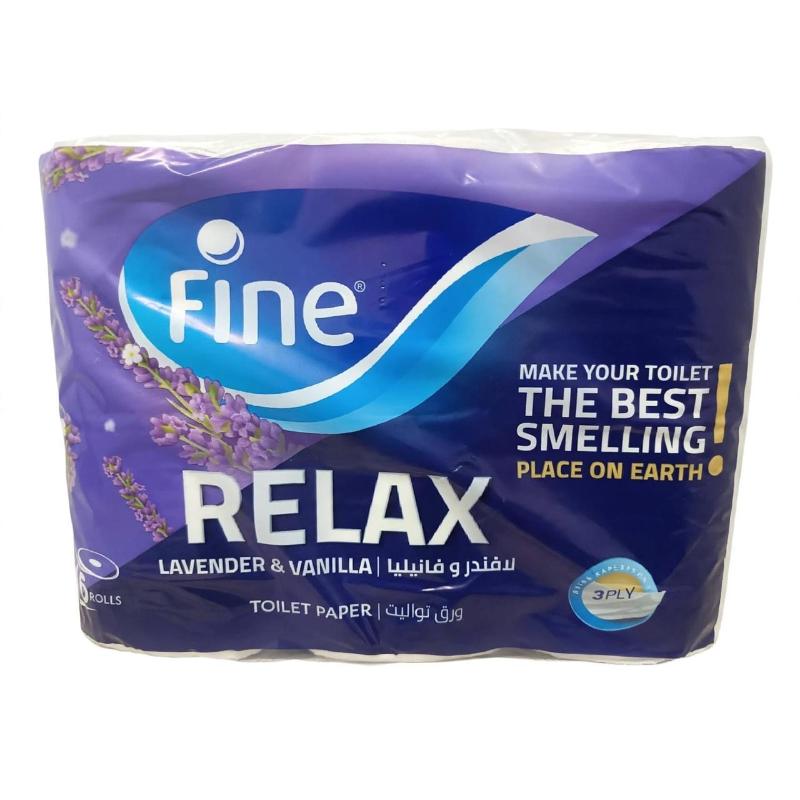Papier wc relax 6 rlx FINE