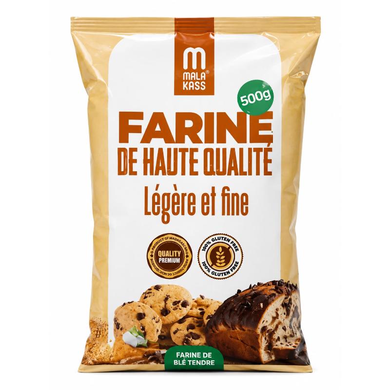 Farine manioc 500 gr MALAKASS