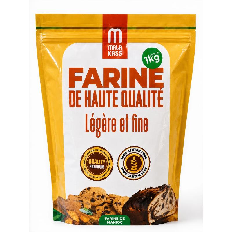 Farine manioc 1 kg MALAKASS