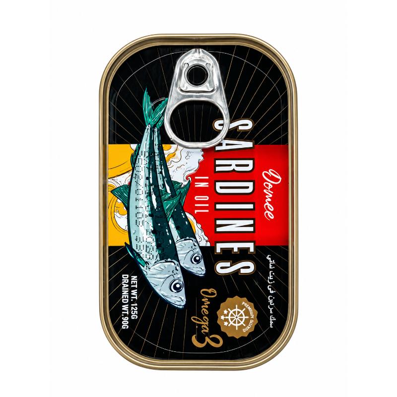 Sardines à l'huile 125 gr DOMEE