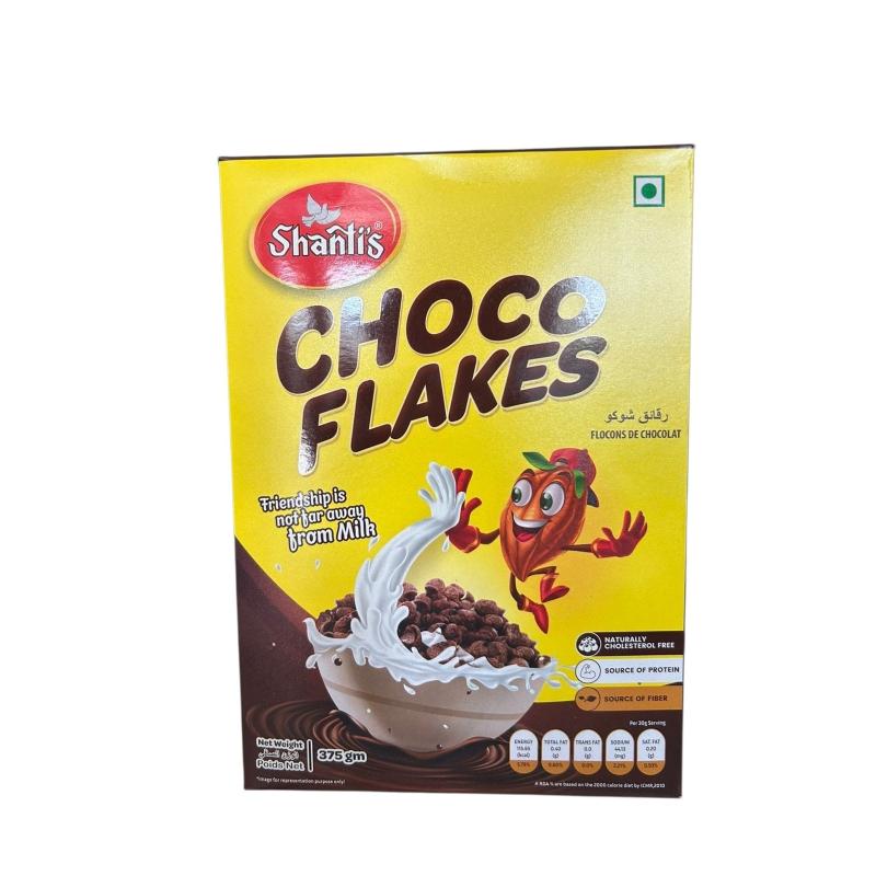 Corn flakes choco 375 gr SHANTIS