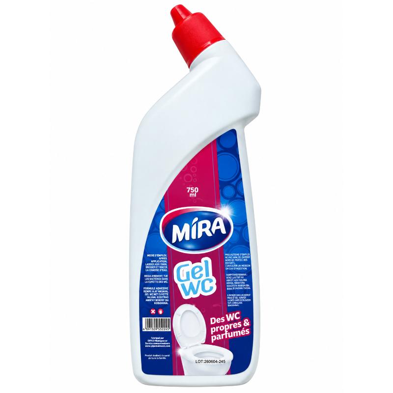Gel wc 750 ml parfumé MIRA