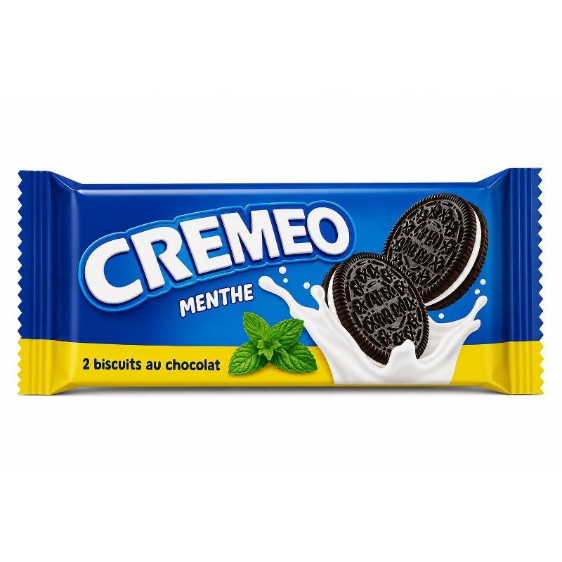 Biscuits choco menthe CREMEO
