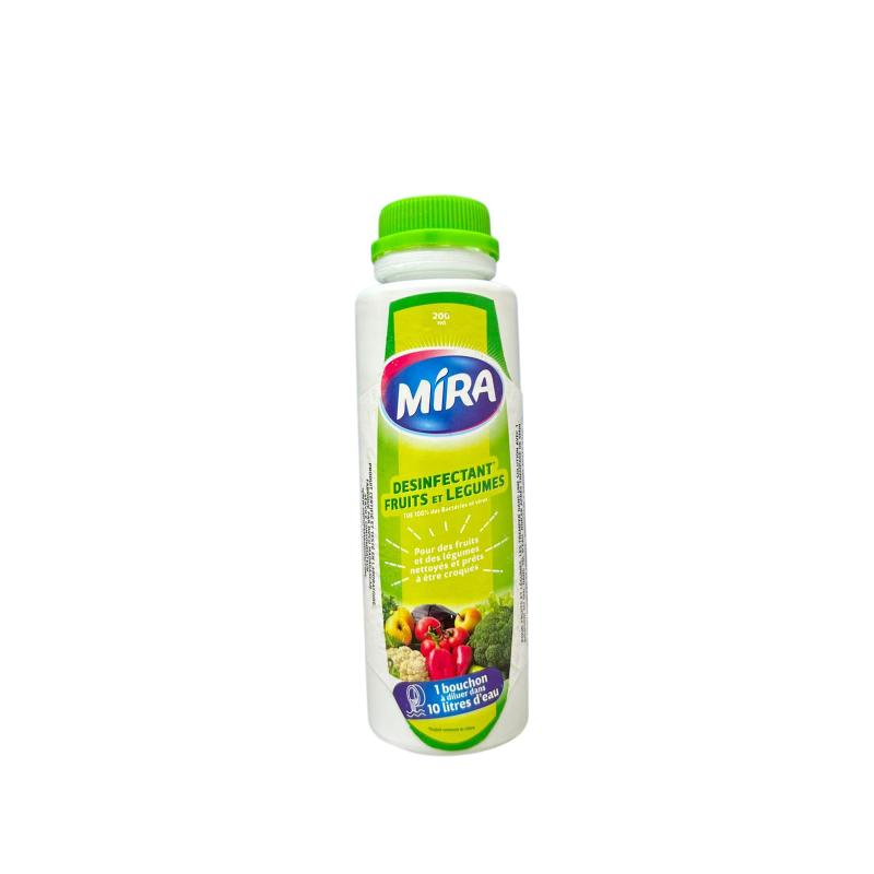 Désinfectant fruits et légumes 200 ml MIRA