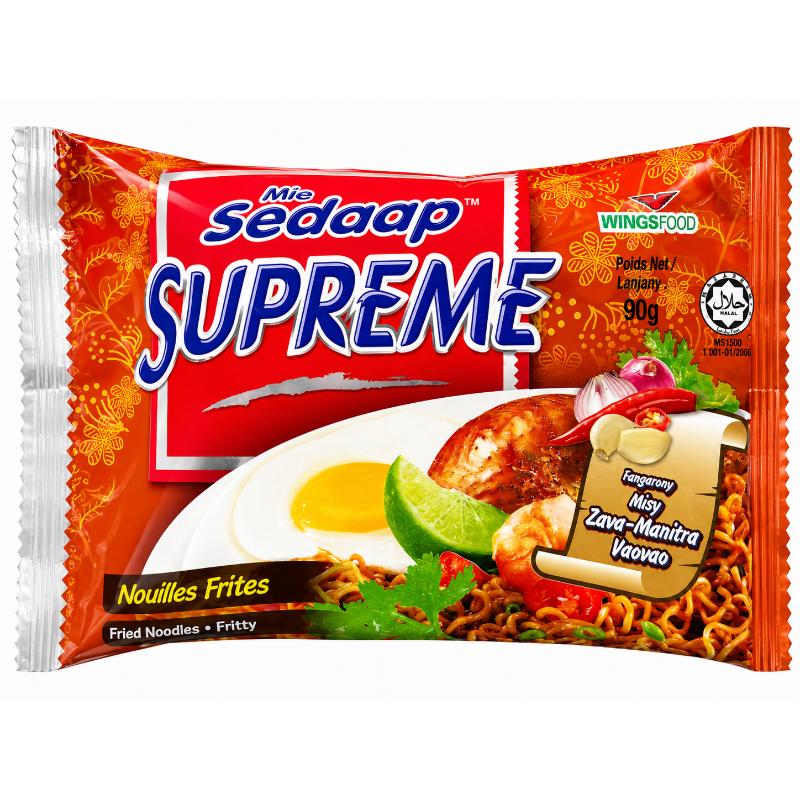 Nouille 90 gr SEDAAP SUPREME