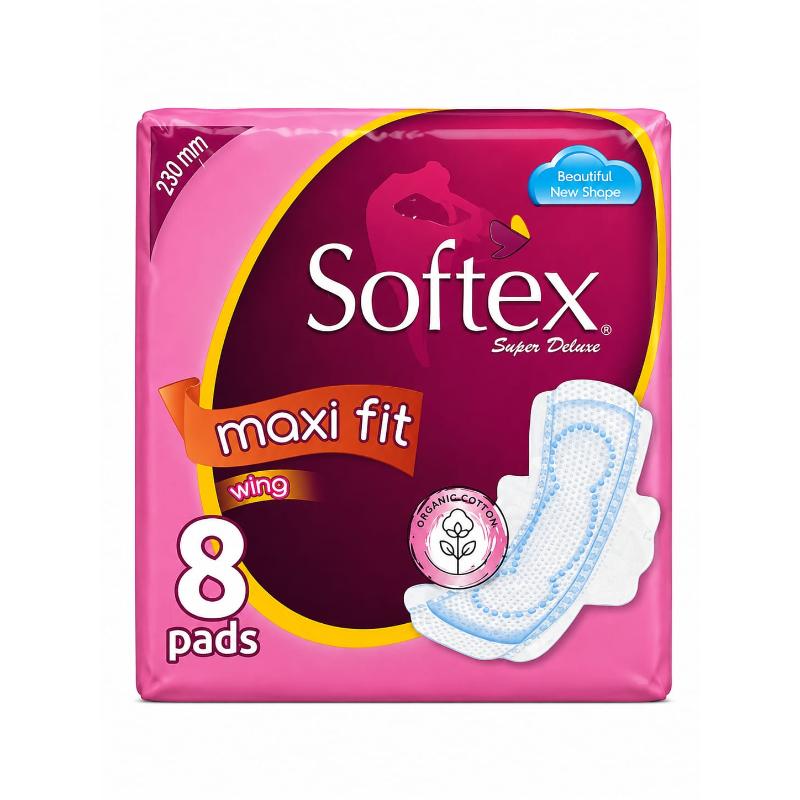 Maxi fit 8 pcs coton SOFTEX