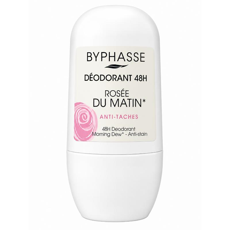 Déo roll on rose du matin 50 ml BYPHASSE