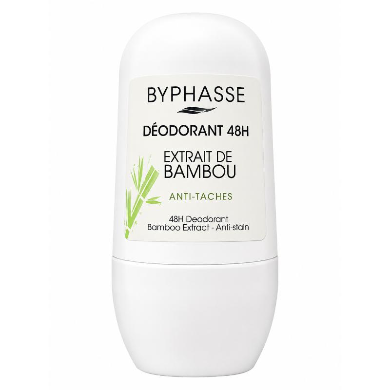 Déo roll on extrait de bamboo 50 ml BYPHASSE