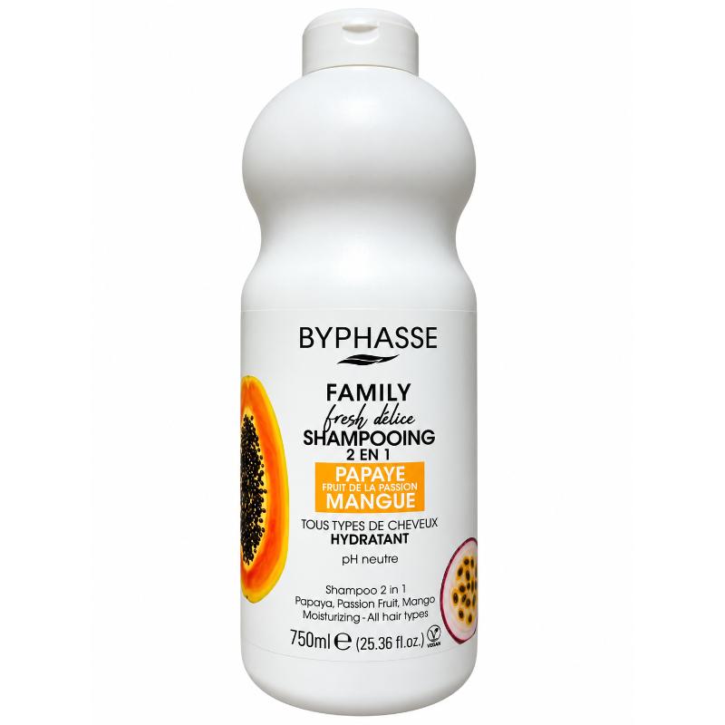 Shampooing papaye fruits 750 ml BYPHASSE