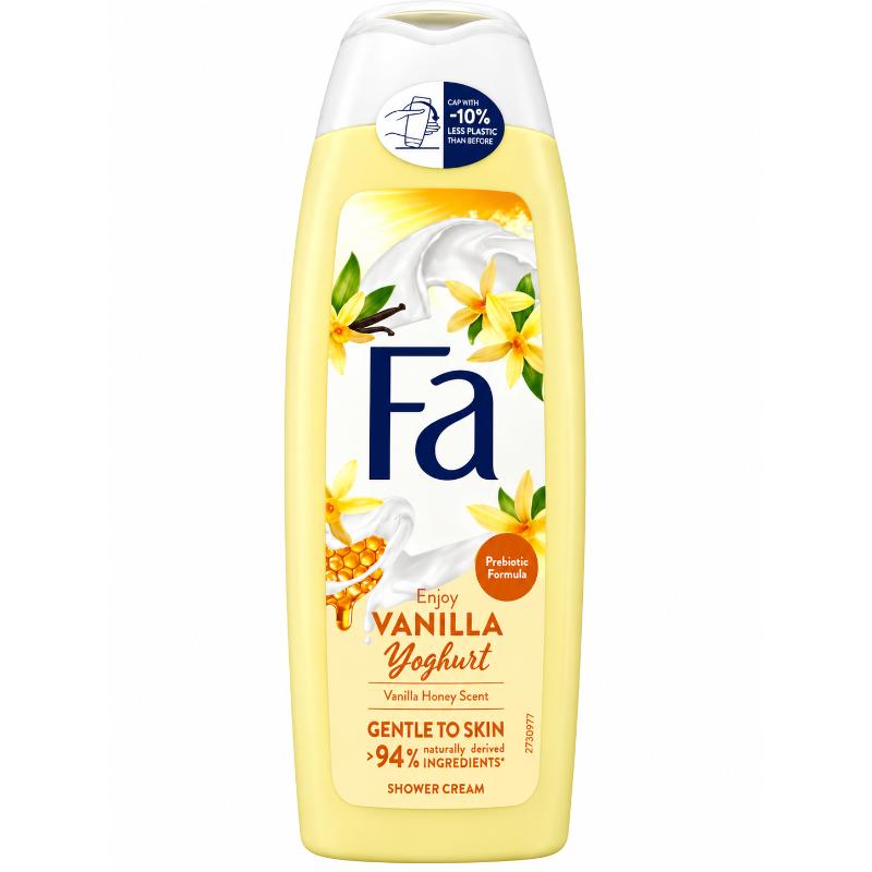Gel douche yoghurt vanilla honey 250 ml FA