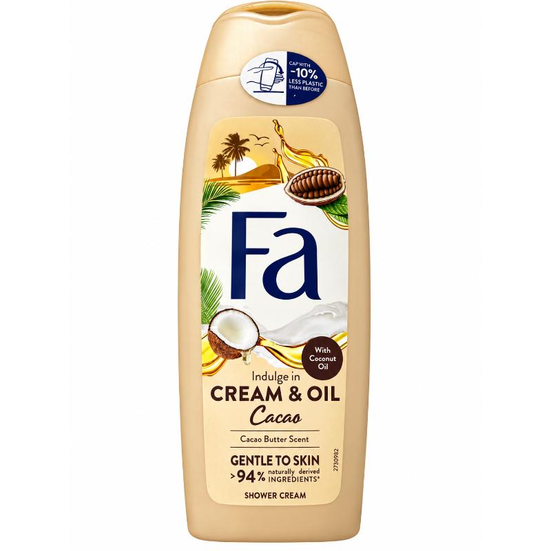 Gel douche crème et oil coco 250 ml FA