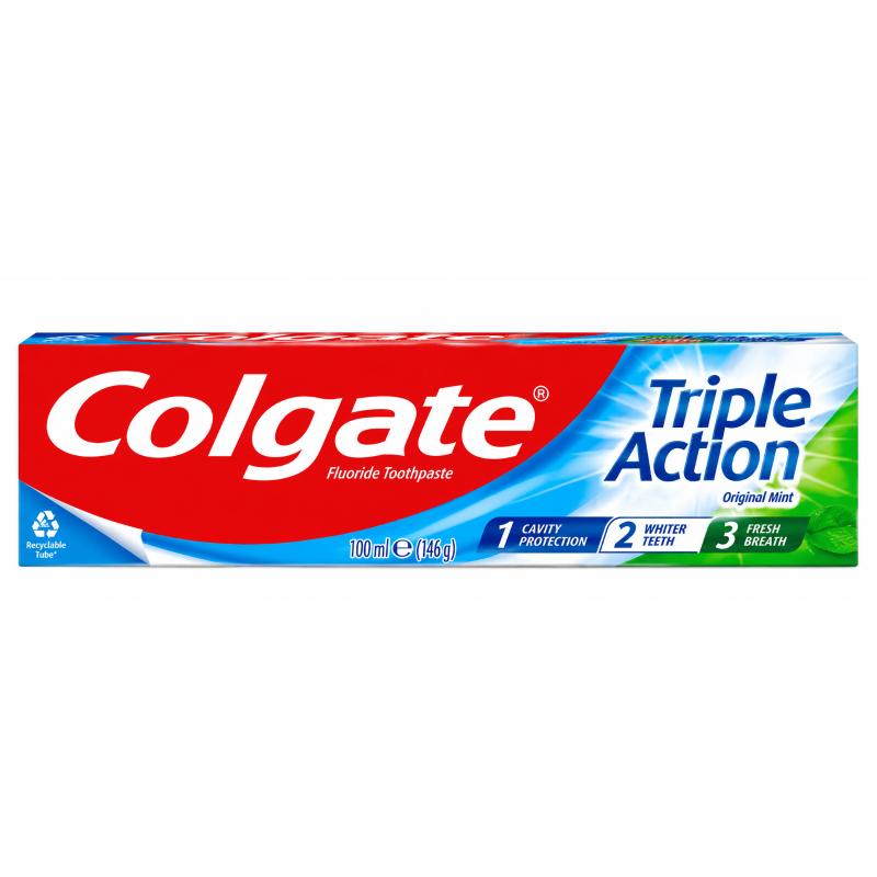 Dentifrice triple action 100 ml COLGATE