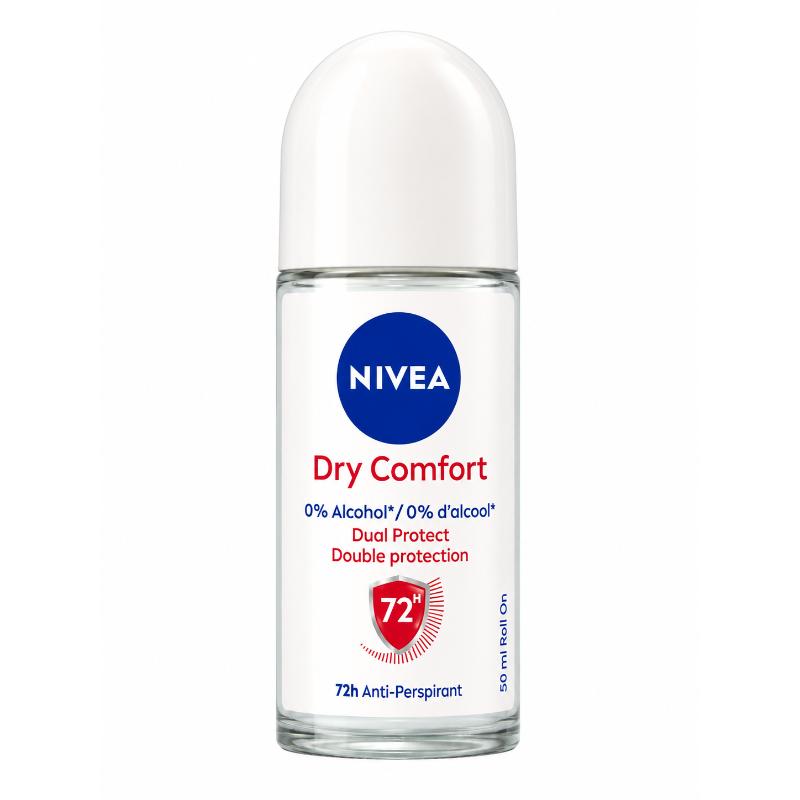 Déo bille féminin dry comfort 50 ml NIVEA
