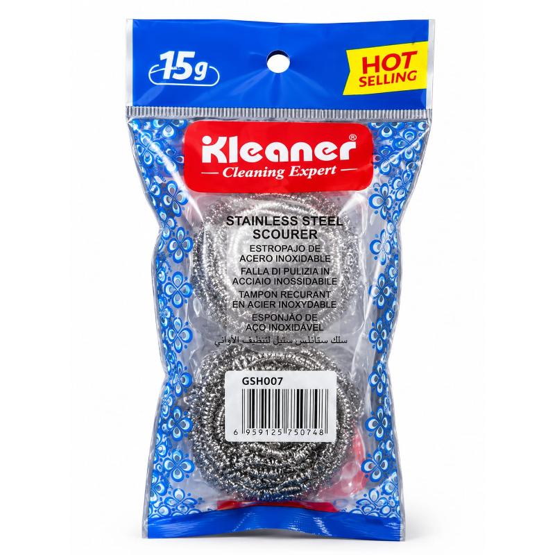 Paille de fer 2pcs KLEANER STANLESS