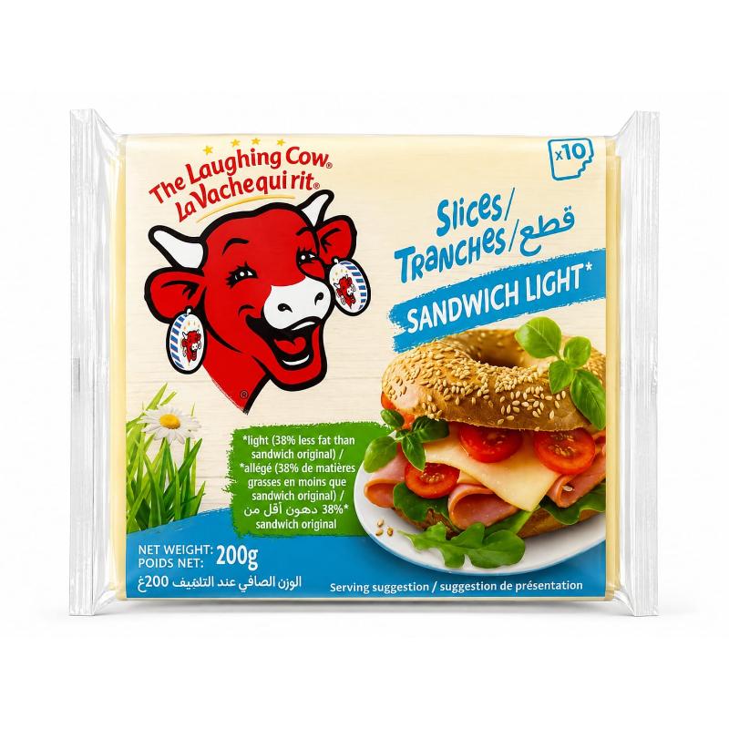 Fromage tranchette light *10 200 gr LA VACHE QUI RIT