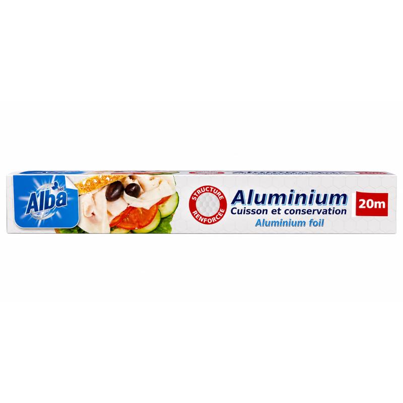 Papier alu 20 m x 29 cm ALBA