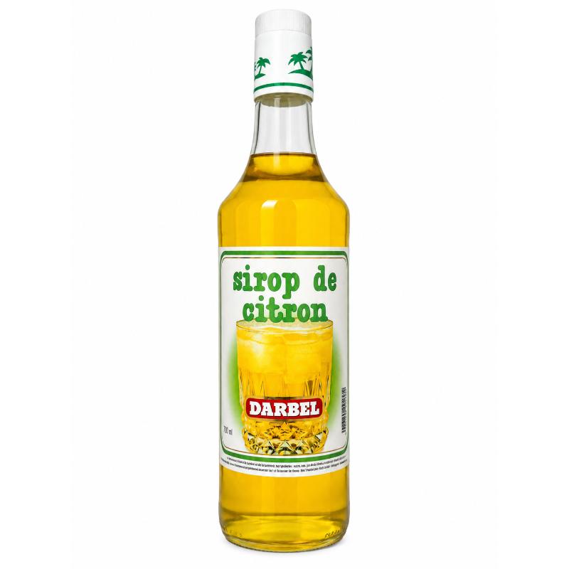 Sirop citron 100 cl verre DARBEL