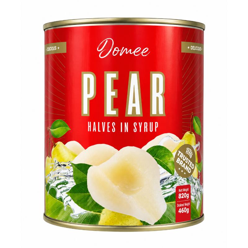 Poire au sirop 820 gr DOMEE