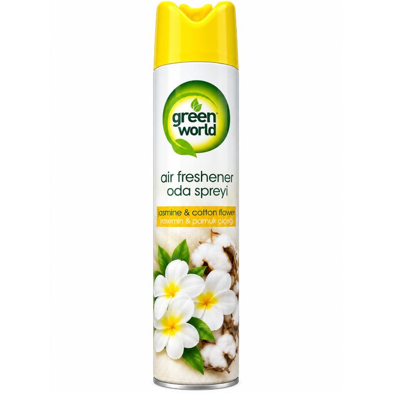 Désodorisant jasmin 300 ml GREEN WORLD