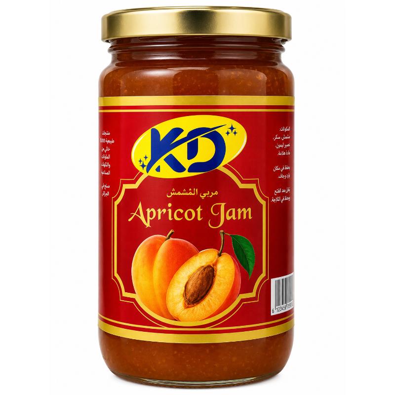 Confiture abricot 340 gr KD