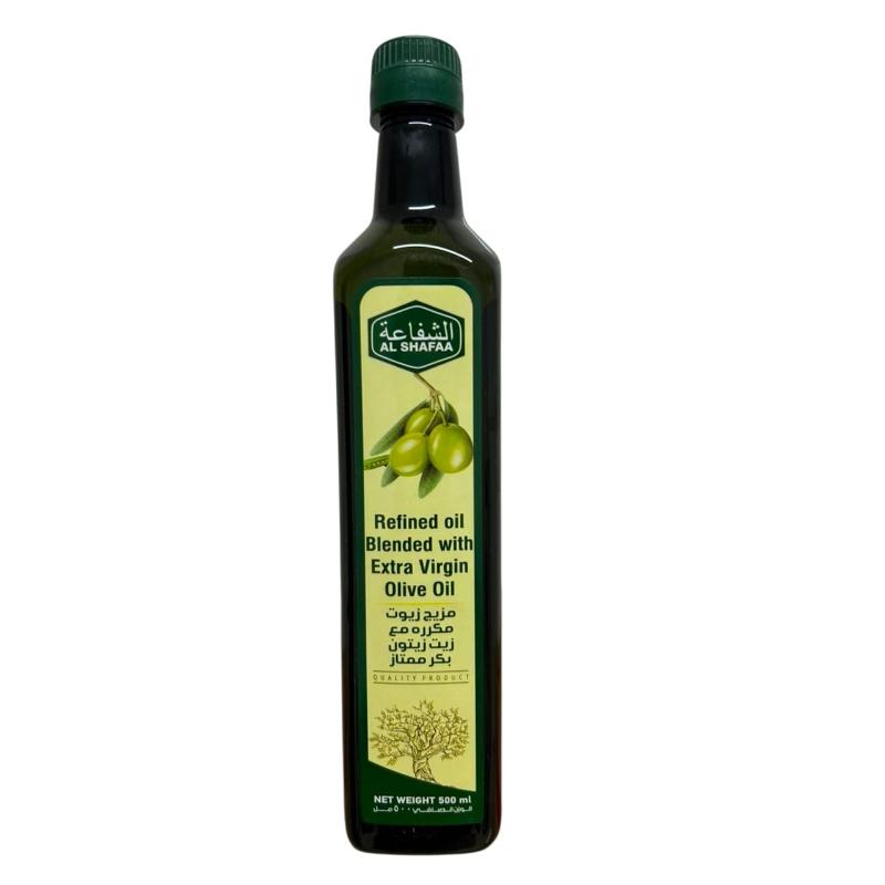 Huile d'olive extra vierge 500 ml  AL SHAFAA