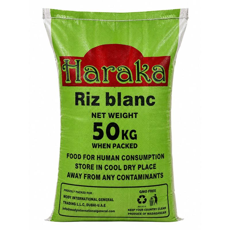Riz en sac de 50 kg HARAKA