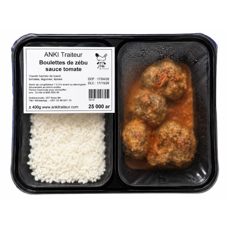 Boulette de zébu ANKITRAITEUR
