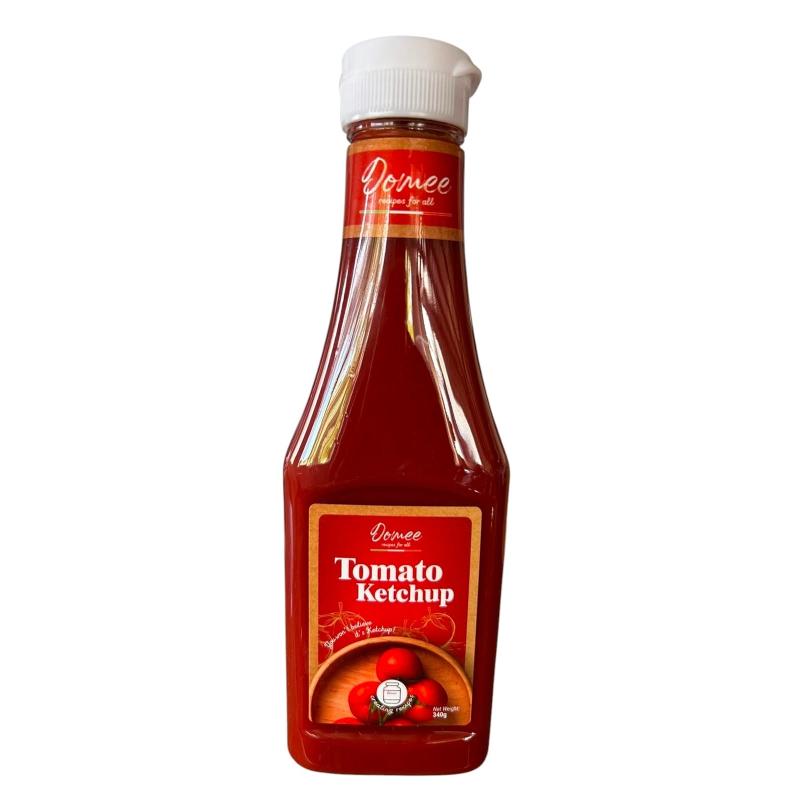 Ketchup en plastique 340 gr DOMEE